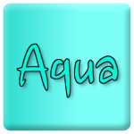 AQUA buttons